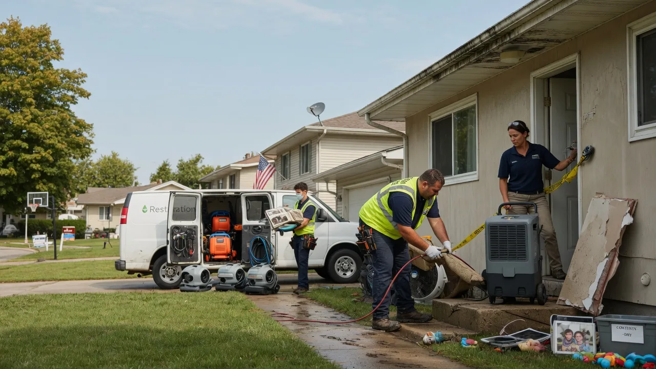 Water Damage Restoration in Linton, ND near me